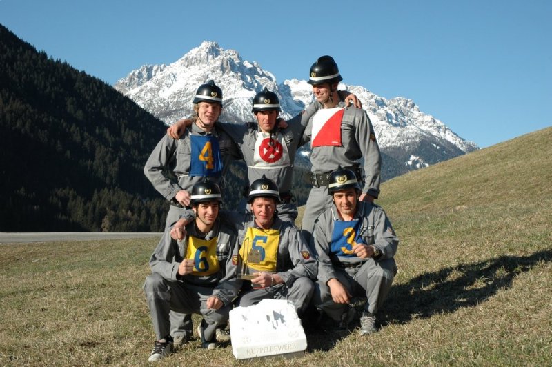 Bewerbsgruppe Winnebach - Sieger 2008