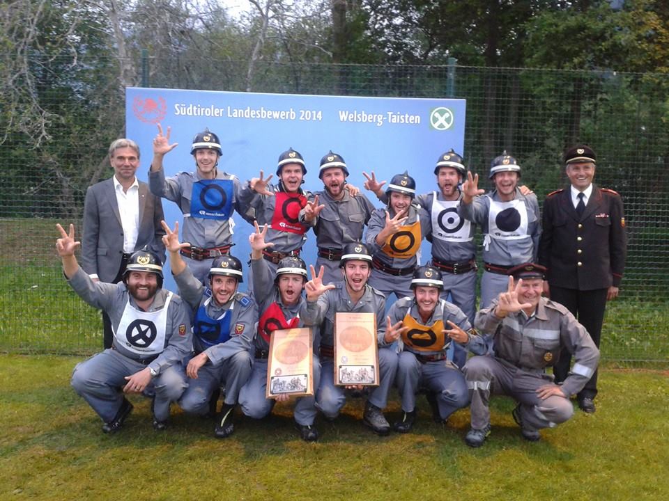 Wettkampfgruppe FF Kastelbell 2014