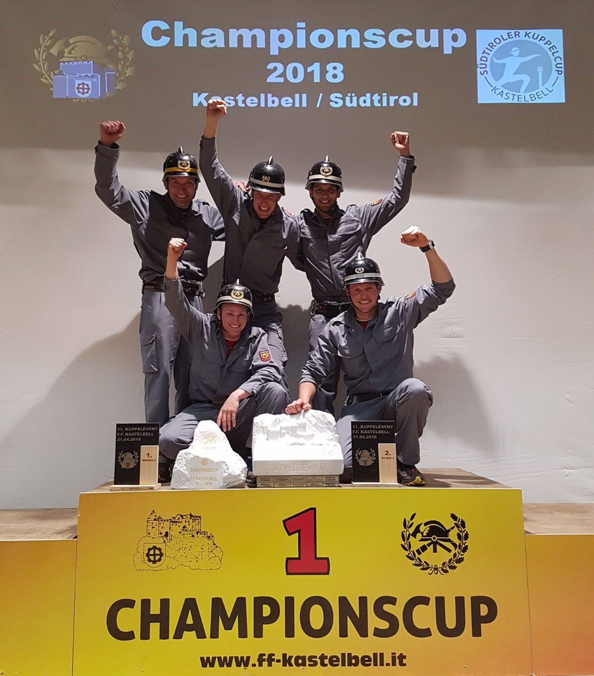 Bewerbsgruppe Steinhaus - Sieger 2018